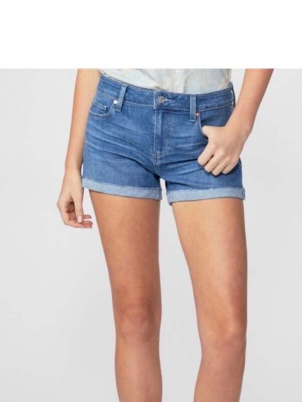 Paige Women’s size 28 Jimmy Jimmy Cuffed Jean Shorts